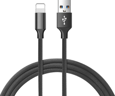 Kabllo USB Lightning Vayox VA0005, Quick Charge 3.0, gri