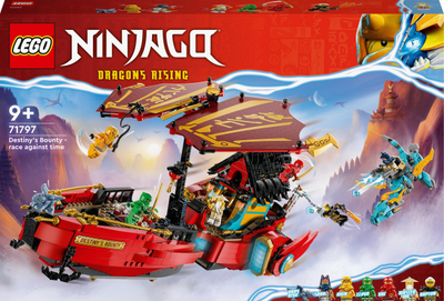 Set për ndërtim Lego Ninjago 71797 Destiny's Bounty, Dragons Rising, 9+, i kuq