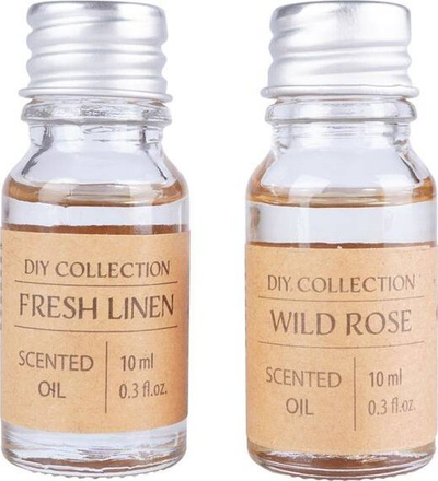 Set DIY për qirinj Home Scents, dyll soje, 15 pjesë, ngjyrë natyrale