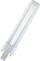 Llambë floureshente Osram G23, 9 W, e bardhë
