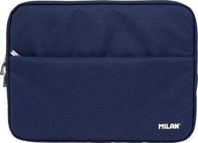 Futrollë laptopi MILAN 1918, 13", me xhep me zinxhir, blu navy