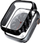 Mbulesë Crong Hybrid Case për Apple Watch 41mm, me xham t’ngjitur, karbon