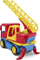 Lodër kamion zjarrfikës Wader Tech Truck, 23cm, plastike, i kuq