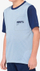 Bluzë sportive 100% RIDECAMP Youth Jersey, me mëngë të shkurtra, për kalamaj, blu e errët
