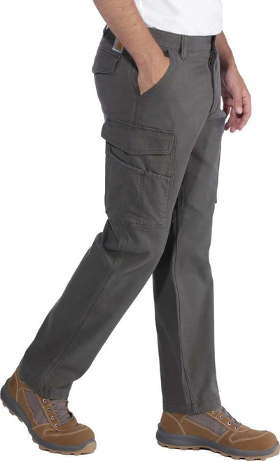 Pantallona cargo Carhartt Rigby, W40 L30, gri e errtë