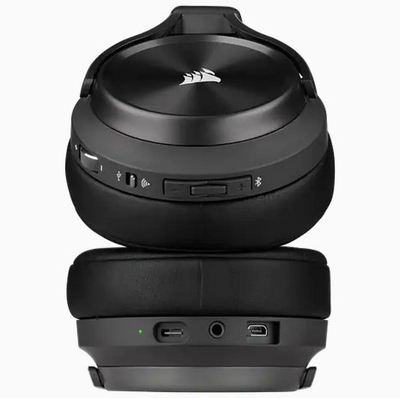 Kufje Corsair Virtuoso RGB Wireless XT, Bluetooth, të zeza