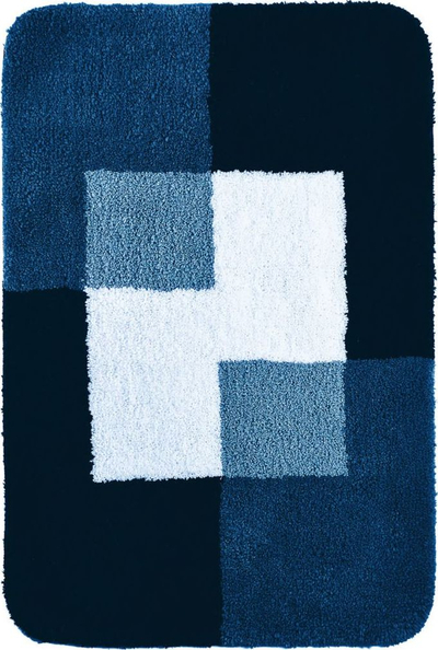 Tapet banjoje RIDDER Coins 7103303, 60x90cm, kundër rrëshqitjes, blu