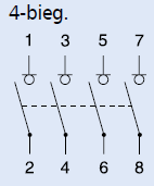 Ndërprerës kryesor Eaton, 100A, 240/415V