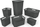 Kosh organizues Brisen Basket, 7 L, plastikë, i zi