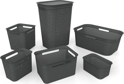 Kosh organizues Brisen Basket, 7 L, plastikë, i zi