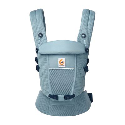 Nosilkë bebe Ergobaby Adapt SoftFlex Mesh, ergonomike, deri 20kg, blu Slate