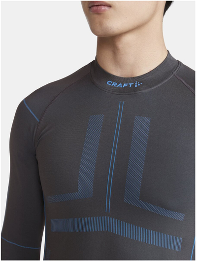 Термичка блуза Craft Active Intensity CN LS за мажи, со долги ракави, сива