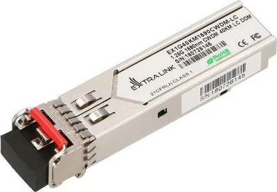 Modul SFP ExtraLink CWDM 1.25G 1590nm, SM, 40km LC