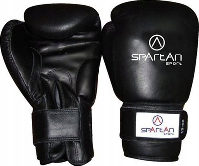 Ракавици за бокс Ringhorns Boxing Gloves L, природна кожа, црна