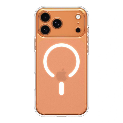 Kapak telefoni Spigen Ultra Hybrid MagSafe për iPhone 17 Pro Max, transparent, i bardhë