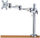 Mbajtëse monitori VALUE 17.99.1132, krah 45cm, VESA 75x75 100x100, ngjyrë argjendtë