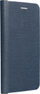 Kapak telefoni OEM LUNA Book Carbon për Samsung Galaxy A34 5G, flip, blu