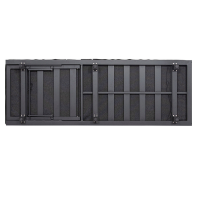 Shezllon profesional Jessie 200x71x35,5-95Hcm (HM10714.03), gri