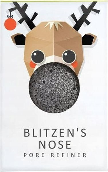 Sfungjer grimi Konjac Festive Blitzen S, konjac natyral, i butë