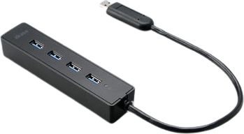Hub USB Akasa Connect 4SX, 4 porta USB 3.0, 5 Gbit/s, i zi