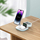 Karikues wireless Tech-Protect QI15W-A27, 3 në 1 MagSafe, 15W, i bardhë