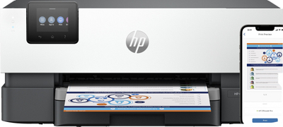 Printer inkjet HP OfficeJet Pro 9110b, ngjyrë, wireless, i bardhë