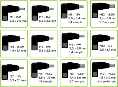 Karikues universal për laptop Techly IPW-NTS70WTY, 70W, me port USB, i zi