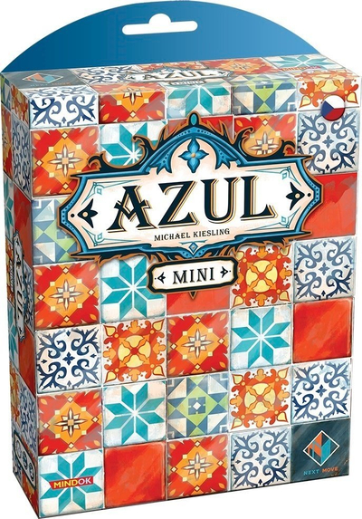Lojë tavoline Next Move Azul Mini, version kompakt, 2 4 lojtarë, shumëngjyrëshe