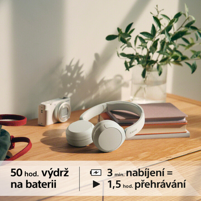 Kufje Sony WH-CH520, të bardha