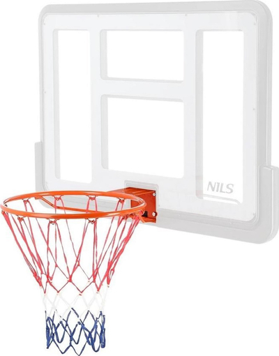 Кошаркарски обрач Nils ODKR10, дијаметар 45cm, челик, портокалов