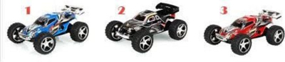 Makinë me telekomandë WL Toys Mini Truggy High Speed ​​(WL / 2019), e hirtë/ e kaltër