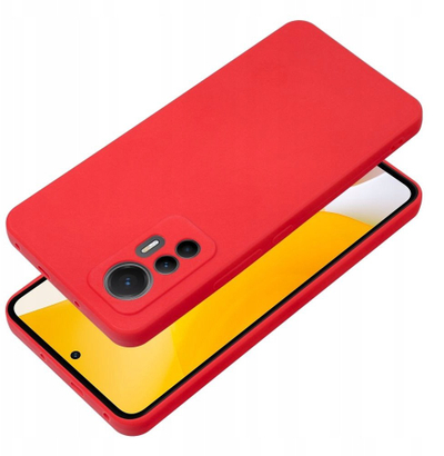 Mbrojtëse telefoni Xiaomi Redmi Note 14 Pro 5G, silikoni, e kuqe