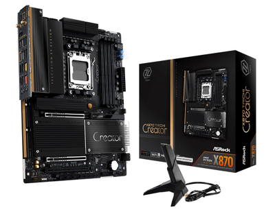 Pllakë amë ASRock X870 Taichi Creator, socket AM5, DDR5, ATX, e zezë