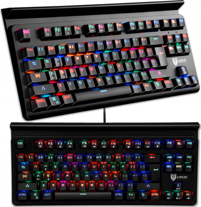 Tastierë gaming Liocat KX 375 CM, mekanike, e vogël, e zezë