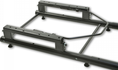 Kornizë simulator gare TrackTime Race Rig Frame, e rregullueshme, metal, e zezë