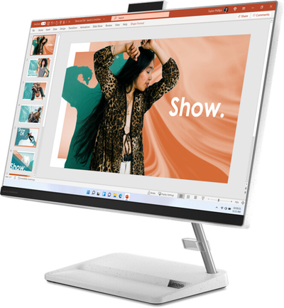 Kompjuter Lenovo IdeaCentre 3 24IAP7, 23.8", Intel Core i5, 16GB RAM, 512GB SSD, Intel UHD Graphics, i bardhë