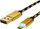 Kabllo USB Roline 11.02.8319, USB A në Micro USB, 1m, e verdhë