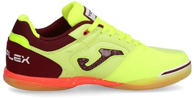 Patika futsalli Joma Top Flex 2509 M, për sallë, lëkurë natyrale, portokalli