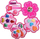 Set grimimi për fëmijë 2952B, paletë me shumë nivele, rozë
