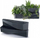 Stativ për lule Prosperplast Flower Stand Vertical Garden 4 Set, 2 module, plastikë rezistente, antracit
