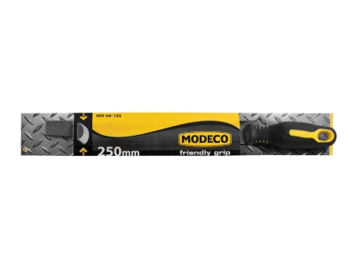Lima metalike trekëndore Modeco MN-66-145 FRIENDLY GRIP, 250mm, grimcim nr. 2, portokalli