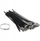 Set lidhëse kabllosh metalike Delta Montage SSCT 250x7.9, 100 copë, inox, argjendt