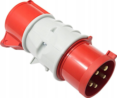 Adapter industrial Tarel 16A 5P n’32A 5P, trefazor 400V, IP44