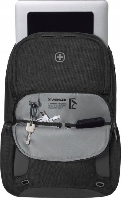 Çantë shpine Wenger XE Tryal, 15.6", për laptop, e zezë