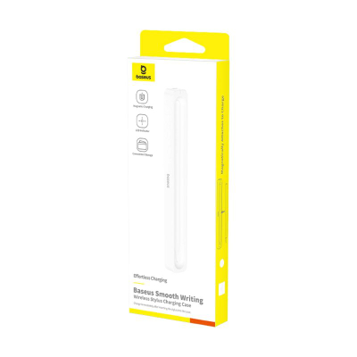 Kuti karikimi pa tela për stylus Baseus Smooth Writing, Type‑C 3A 0.3m, e bardhë