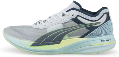 Atlete vrapimi Puma Deviate Nitro Elite Racer, garuese, të bardha