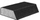 Sfungjer gërryes Graphite Block Brick K120, 98x25x68mm, i zi