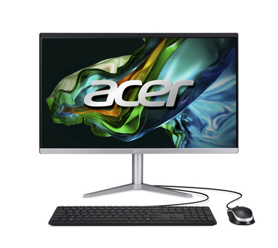 Kompjuter All-in-One ACER Aspire C24-1300, 23.8", AMD Ryzen 3 7320U, 8GB RAM, 512GB SSD, ngjyrë argjendtë