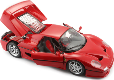 Makine Bburago Ferrari F50 1/24, metal, me dyer që hapen, ngjyra nga më të ndryshmet