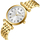 Ora dore për femra Lee Cooper LC08290.130, quartz, metalike, ngjyrë ari